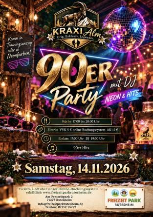 90ER CLUB-PARTY - mit DJ 